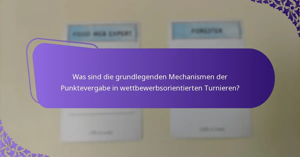 Wie können Strategien die Punktevergabe-Ergebnisse in Turnieren verbessern?