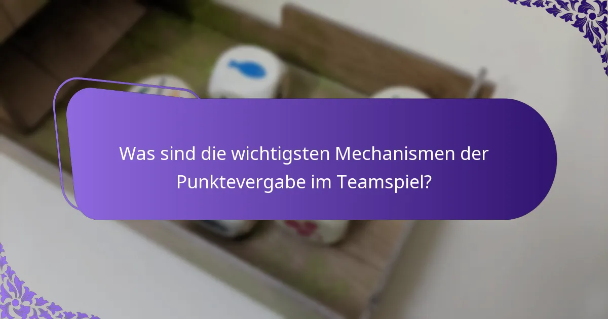 Was sind die Variationen der Punktesysteme in Mannschaftsspielen?