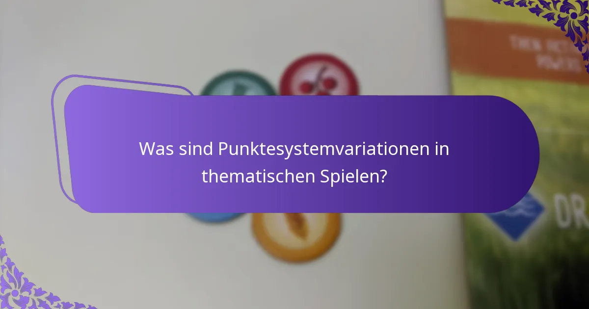 Welche Punktesysteme sind am effektivsten für die thematische Integration?