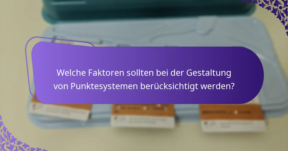 Was sind die häufigsten Fallstricke bei der Implementierung von Punktesystemen?
