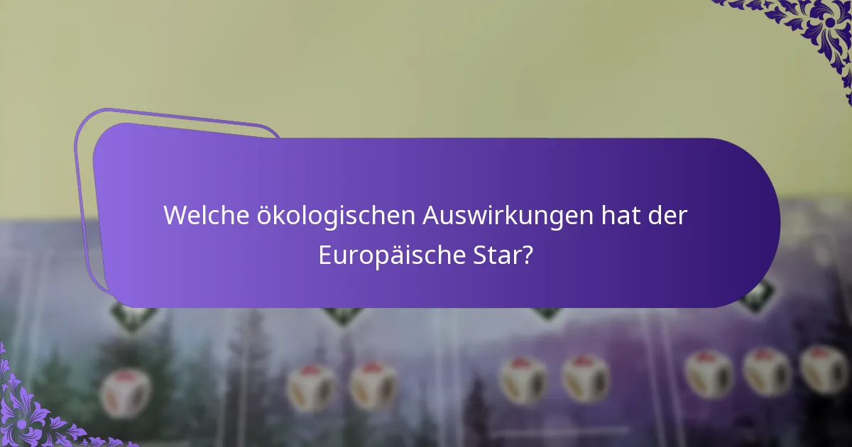 Wie funktioniert die Sozialstruktur des Europäischen Stars?