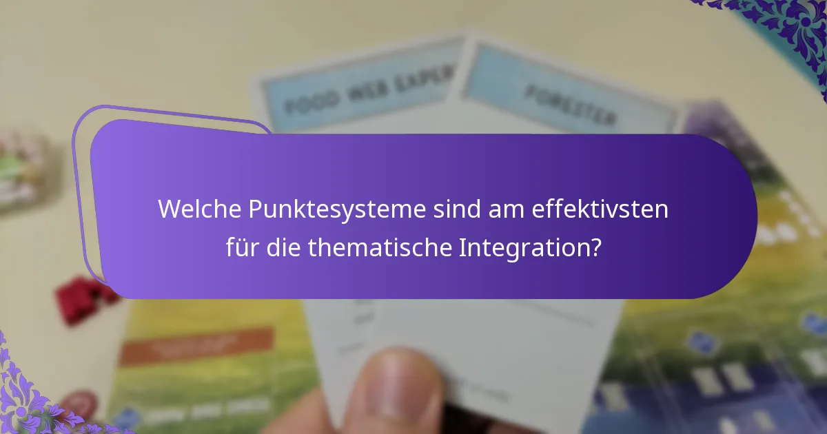 Was sind die Herausforderungen bei der Integration von Punktesystemvariationen?