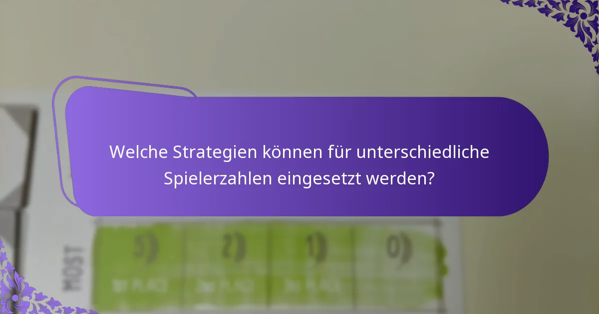 Welche Spiele veranschaulichen die Punktedifferenzen nach Spielerzahl?