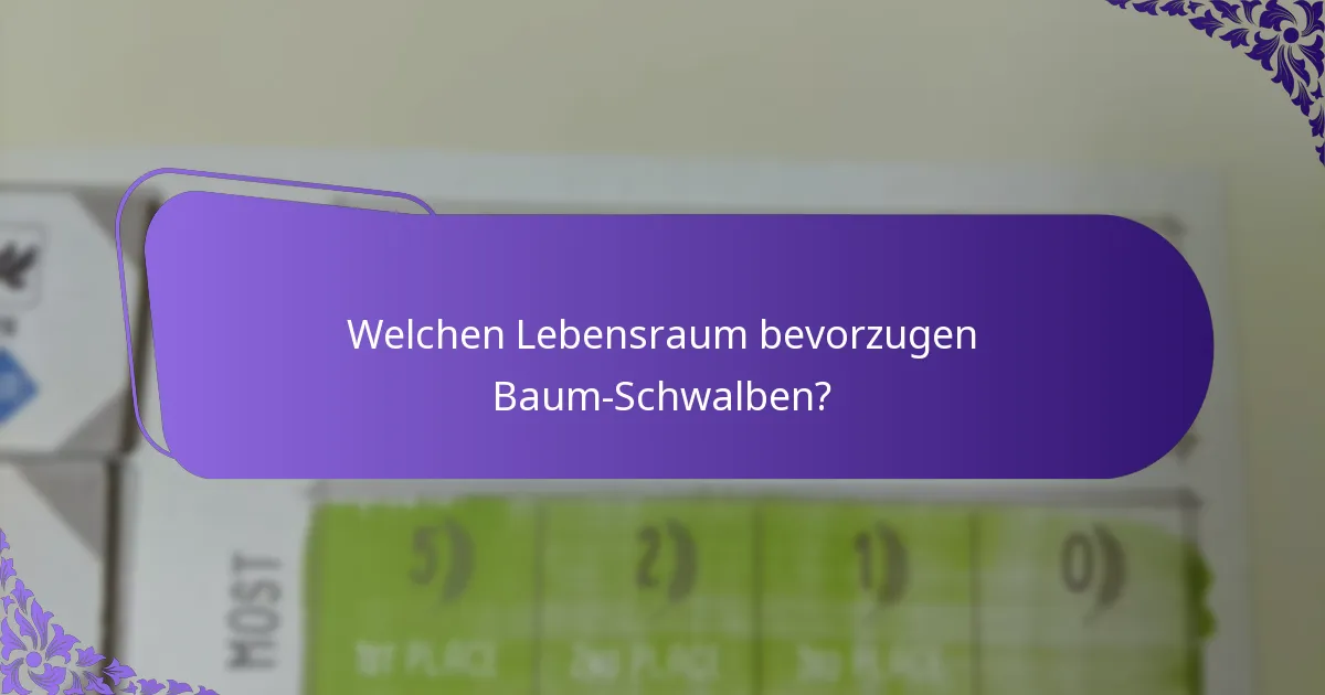 Welche Naturschutzmaßnahmen gibt es für Baum-Schwalben?