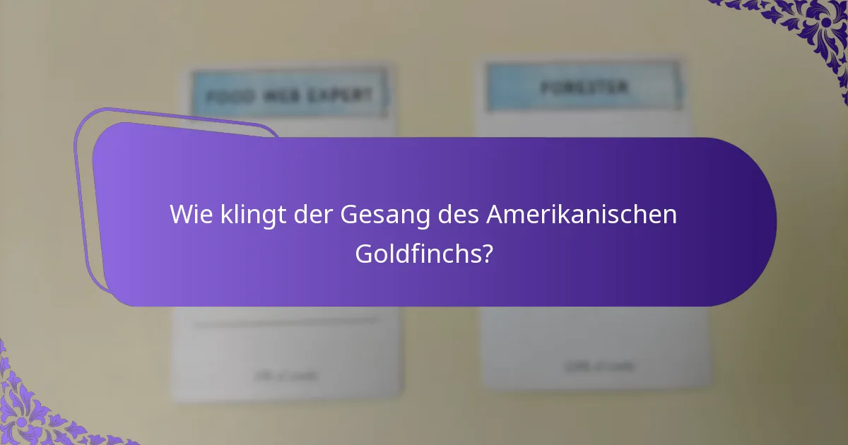 Wie können Sie Amerikanische Goldfinches in Ihren Garten locken?